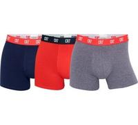 CR7 Cristiano Ronaldo 3P Men Trunk Marine/Rot Baumwolle Large Herren