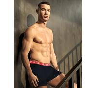 CR7 Cristiano Ronaldo 3P Men Trunk Marine/Rot Baumwolle X-Large Herren