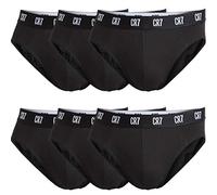 CR7 Cristiano Ronaldo Herren Basic Brief 6er Pack, Größe:XL, Farbe :Black (9000)