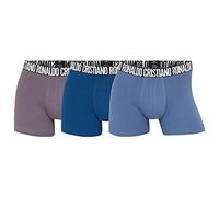 CR7 Cristiano Ronaldo Herren CR7 3-Pack Men's Cotton Trunk Badehose, Mehrfarbig, M