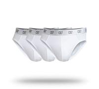 CR7 Basic Underwear Brief 3er Pack Weiss (100) weiss M