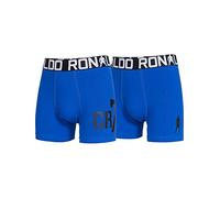 CR7 CRISTIANO RONALDO Jungen Enganliegende Boxershorts Line Trunk 2-Pack
