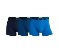 CR7 Herren Boxer Shorts, 3er Pack - Trunks, Organic Cotton Stretch Blau XL