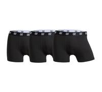 CR7 Herren Boxer Shorts, 3er Pack - Trunks, Cotton Stretch Schwarz / M M Schwarz