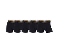 CR7 Cristiano Ronaldo Herren 5-Pack Men's Cotton Trunk Badehose, Schwarz, X-Large