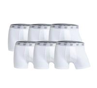 CR7 Herren Boxer Shorts, 6er Pack - Trunks, Cotton Stretch Weiß / M M Weiß