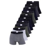 Cristiano Ronaldo CR7 Cr7 Boxershorts, 10er Pack Trunks, Cotton Stretch, Logobund für Herren - S