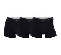 CR7 Herren Boxershorts, 3er Pack - Bambus-Viskose,Trunks, Cotton Stretch, Logobund Schwarz L