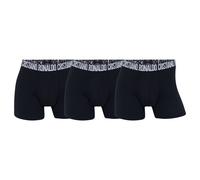 CR7 Herren Boxershorts, 3er Pack - Trunks, Cotton Stretch, Logobund Schwarz / XL XL Schwarz