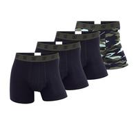 Cristiano Ronaldo CR7 Cr7 Boxershorts, 4er Pack Camouflage, Trunks, Cotton Stretch, Logobund für Herren - XL