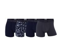 Boxershorts CR7 "Boxershort 4er Pack", Herren, Gr. XL, bunt (blau, grau), Obermaterial: 95% Baumwolle CO. 5% Elasthan EL., Unterhosen (30172416-XL) blau, grau