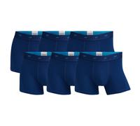 CR7 Herren Boxershorts, 6er Pack - Bambus-Viskose,Trunks, Cotton Stretch, Logobund XL Blau