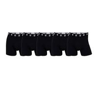 CR7 Herren Cotton Trunk Boxershorts, 5er Pack, Black, L