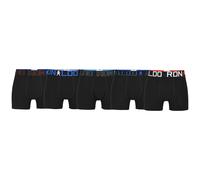CR7 Jungen Boxershorts, 5er Pack - Cristiano Ronaldo Motive, Trunks, Cotton Stretch, Logobund 122/134 Schwarz