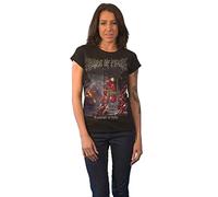 Cradle of Filth T Shirt All Existence Band Logo offiziell Damen Skinny Fit