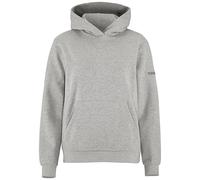 Craft Kapuzenpullover Community 2.0 Hoodie (athletische Passform) hellgrau Damen, Größe XS