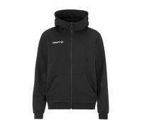 Craft Kapuzenpullover Community 2.0 Logo Full Zip Hoodie (Baumwolle/Polyester) schwarz Damen, Größe XS