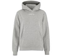 Craft Kapuzenpullover Community 2.0 Logo Hoodie (athletische Passform) grau Damen, Größe XS
