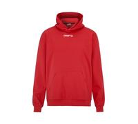 CRAFT Community 2.0 Logo Hoodie Kinder 430000 - bright red 146/152