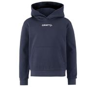 CRAFT Community 2.0 Logo Hoodie Kinder 390000 - navy 134/140