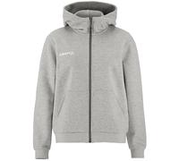 CRAFT Community 2.0 Logo Kapuzenjacke Damen 950000 - grey melange L