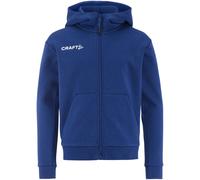 CRAFT Community 2.0 Logo Kapuzenjacke Kinder 3460 - club cobolt 134/140