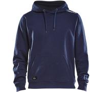 c.r.a.f.t. Jeans Kapuzenpullover Community - athletische Passform, navyblau, Herren Größe 3XL