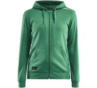 Craft Damen Kapuzenjacke COMMUNITY FZ HOODIE 1908906-651000 XL Team Green