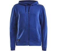 Craft Kapuzenpullover Hoodie Community FZ (Front-Reißverschluss, sportliche Passform) kobaltblau Herren, Größe L