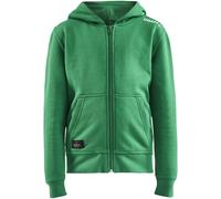 CRAFT Community Kapuzenjacke Kinder 651000 - team green 122/128