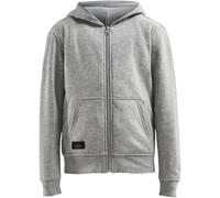 Craft Community Fz Hoodie Kinder Hoody grau 122/128