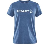 CRAFT Community Logo T-Shirt Damen 346200 - club cobolt/melange M