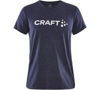 CRAFT Community Logo T-Shirt Damen 390200 - navy/melange XL