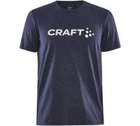 CRAFT Community Logo T-Shirt Herren 390200 - navy melange XS