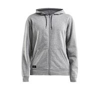Craft Community Reißverschluss Hoodie Herren grau Gr XXL