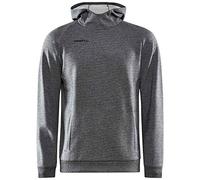 Craft Kapuzenpullover Hoodie Core Soul Sweatshirt (komfortable Passform) dunkelgrau Herren, Größe L