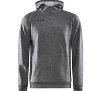Craft Kapuzenpullover Hoodie Core Soul Sweatshirt (komfortable Passform) dunkelgrau Herren, Größe L