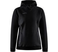 Craft Kapuzenpullover Hoodie Core Soul Sweatshirt (komfortable Passform) schwarz Damen, Größe S