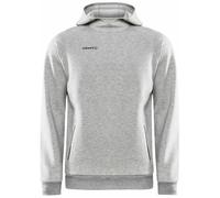Craft Kapuzenpullover Hoodie Core Soul Sweatshirt (komfortable Passform) hellgrau Herren, Größe S