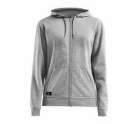 Craft Damen Kapuzenjacke COMMUNITY FZ HOODIE 1908906-950000 XL Grey Melange