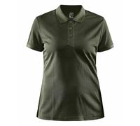 Craft Sport-Polo Core Unify (funktionelles Recyclingpolyester) khakigrün Damen, Größe XS
