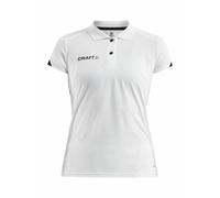 Craft Damen Poloshirt Pro Control Impact Polo 1908226-900999 XS White/Black
