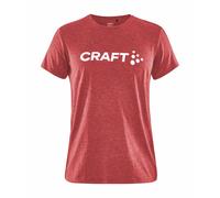 Craft Damen T-Shirt COMMUNITY LOGO SS TEE 1913422-430200 XL Bright Red-Melange