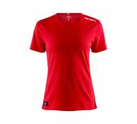 Craft Damen T-Shirt CRAFT COMMUNITY MIX SS TEE 1907389-430000 XL Bright Red