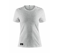 Craft Sport-Shirt Community Mix (Baumwolle) grau Damen, Größe S