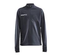 Craft Evolve Halfzip Kinder - Asphalt / 134/140