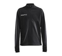 Craft Evolve Halfzip Kinder - Black / 146/152