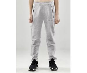 Craft Freizeithose Core Soul Zip Sweatpants (weiches Material) lang grau Kinder, Größe 146/152