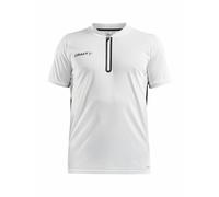 Craft Herren Poloshirt Pro Control Impact Polo 1908225-900999 S White/Black