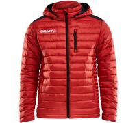 Craft Herren Steppjacke Isolate Jacket 1905983-1430 M Bright Red/Black